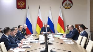 Вести. Алания - Борис Джанаев провел совещание по исполнению мероприятий программы устойчивого экономического развития предприятий энергетики и ЖКХ