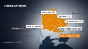 Nelle regioni dell'Ucraina suonarono potenti esplosioni