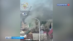 Новости Уфы и Башкортостана В Уфе загорелась баня: пострадавших нет