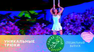 Синяя птица Аглая Рязанова, воздушная гимнастика