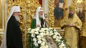 Новости Патриарх выступил на освящении храма в Тюмени