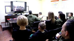 Вести – Амурская область Амурские участники СВО пообщались с семьями с помощью телемоста
