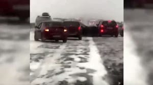 Вести Авария на трассе "Дон" парализовала движение в сторону Воронежа