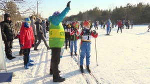 Вести – Амурская область Более ста человек собрали соревнования по лыжным гонкам в Приамурье