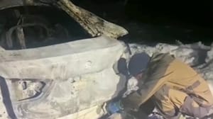 Новости Сгоревший вместе с владельцем и его дочерью BMW X6 сняли на видео