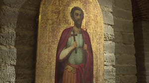 Новости культуры В Смольном соборе открылась выставка икон святых воинов