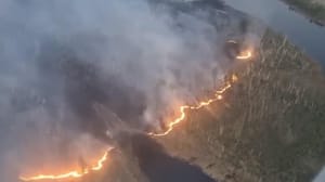 Новости Парашютисты и десантники Авиалесоохраны тушат лесные пожары в Забайкалье