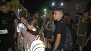 Вести. Белгород В Пензе встретили 230 детей из Белгородской области