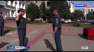 Вести-Курск В Курской области новобранцы МЧС России приняли присягу
