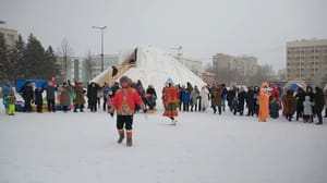 Вести – Амурская область Народными гуляниями встретили Сочельник жители Благовещенска на главной площади