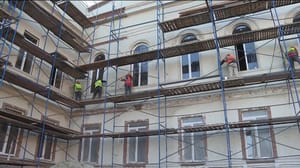 Новости Специалисты восстанавливают историческое здание библиотеки в Мариуполе