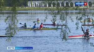 В Великом Новгороде прошли соревнования на Кубок и первенство области по гребле