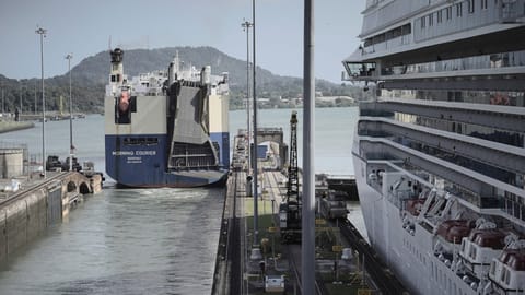 Les ports du canal de Panama sont menacés