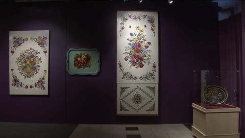 Sergiev-Posad Museum-Reserve convida à exposição "Flowers of Zhostov"